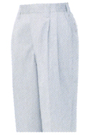 夏用レディースシャーリングパンツ(2タック) 女性専用ズボン 夏用レディースシャーリングパンツ(2タック) 女性専用ズボン
