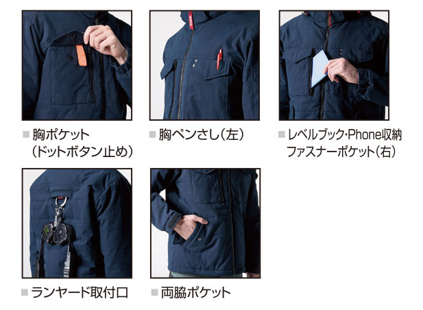 【5054-ku】【本格的なミリタリールックスのハイブリット防寒】防寒ベストユニセックス【WORK WEAR バートル】